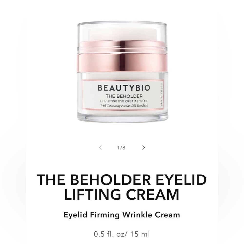 The BeHolder lid-lifting eye cream 0.5oz by BeautyBio - Picture 5 of 6